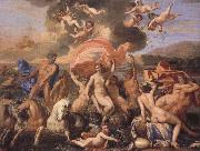 Nicolas Poussin Triumph of Neptune and Amphitrite oil painting artist